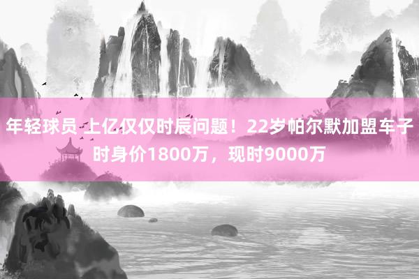 年轻球员 上亿仅仅时辰问题！22岁帕尔默加盟车子时身价180