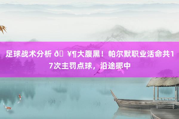 足球战术分析 🥶大腹黑！帕尔默职业活命共17次主罚点球，沿途掷中